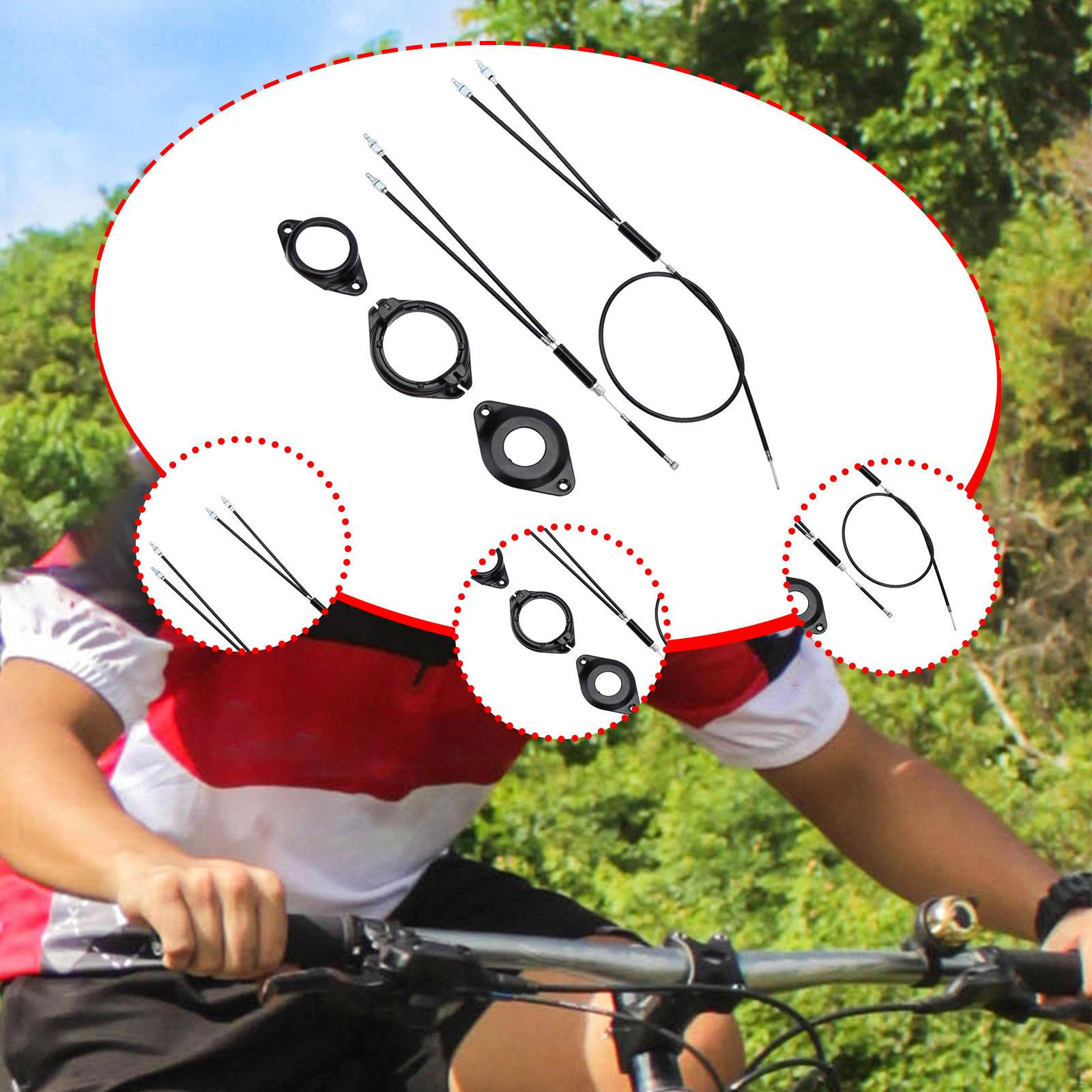 

Горный дорожный велосипед тормозной трос легкая установка сталь надежные аксессуары