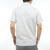 Golf Polo Shirt Zebra 6 [New Balance] Short-Sleeve (Stretchable, Print) / Men's / 012-6168008 021_Gray [LL]