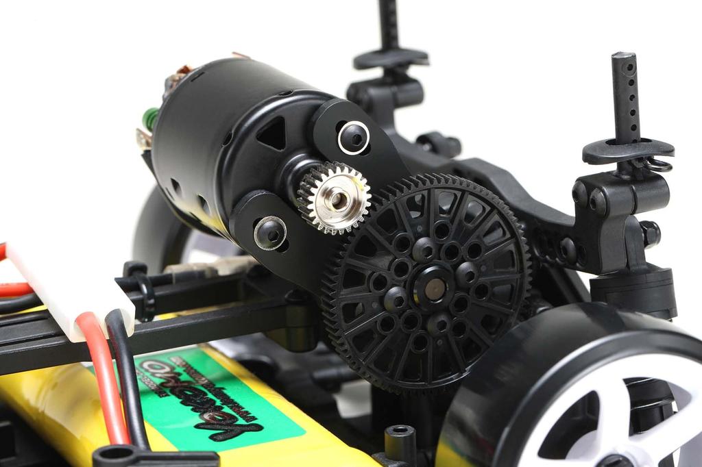 Yokomo Drift Package with Electric Radio Control Gyro, Bodyless, Complete, DPR-DP