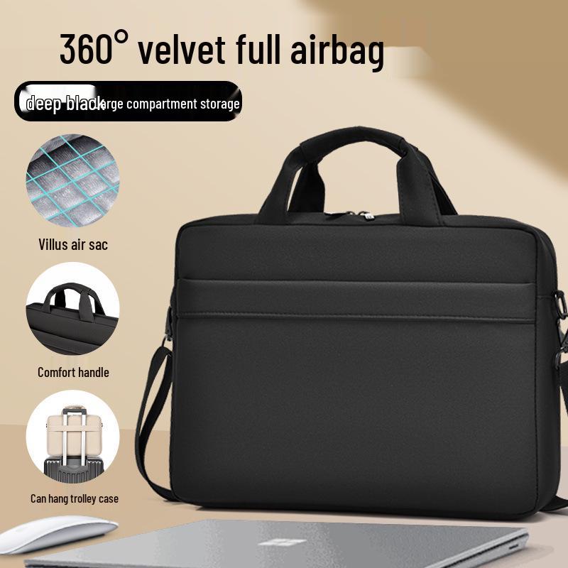 Portable 15.6-17 Inch Splash-Proof Laptop Briefcase for Men & Women