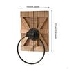 Towel Wall Mount Decorative Retro Accessories Bar Easy Installation for Kitchen Entrance