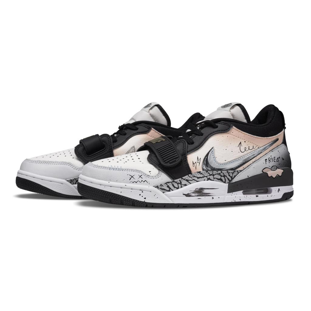 Jordan Legacy 312 Glacier Warm Current LH Abrasion Resistant Breathable Height Increasing Low top CD7069-120(Team1240-)