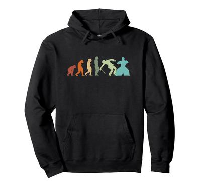 Vintage Evolution Kendo Martial Arts Kendo Hoodie T-Shirt,