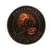 Halloween Challenge Coin Scarecrow Pumpkin Reaper Edition Metal Coin Trick (Skull Side) or Treat (Pumpkin Side) Double Sided Collectible Coin for