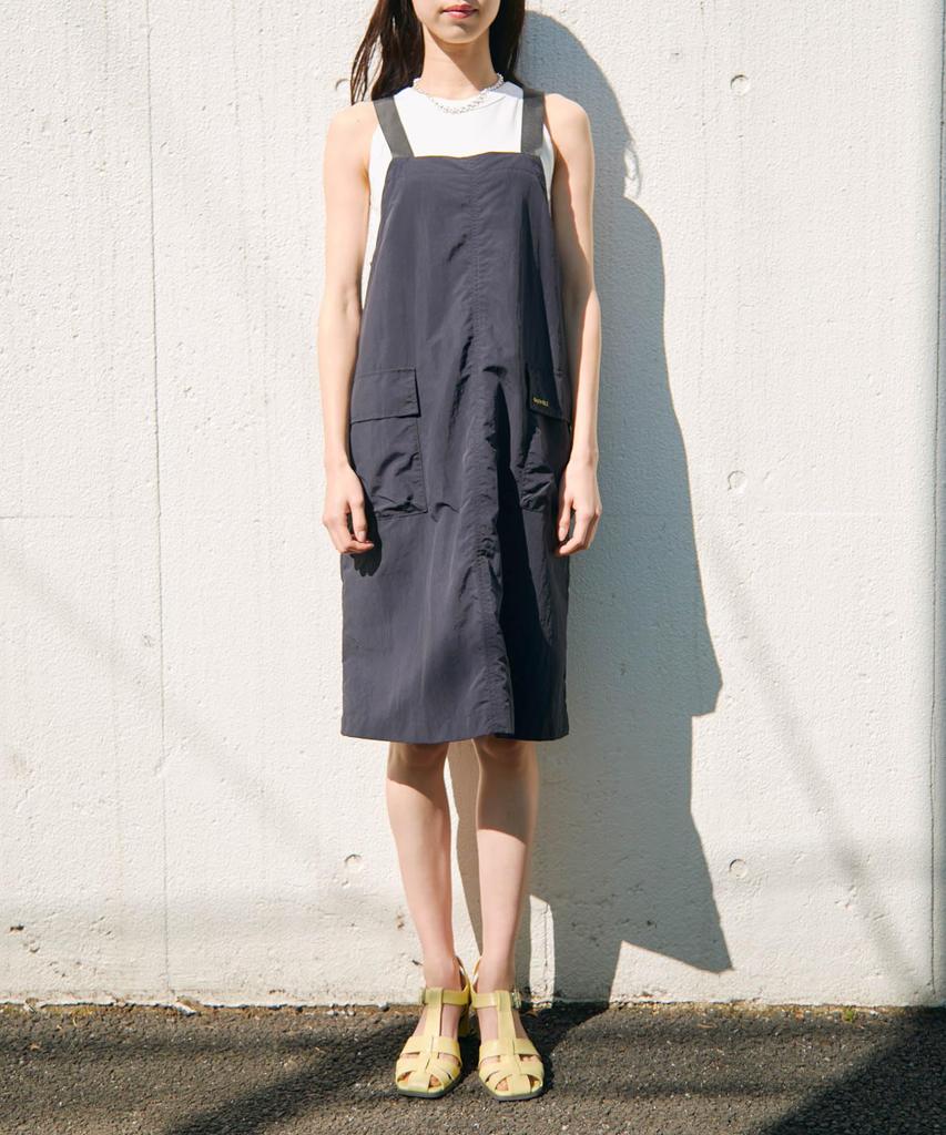 [BIS] GRAMICCI/Gramicci Custom-Made Durable Nylon Jumper Skirt [Washable and Water-Repellent] Women's BVE73010 Khaki (36) F