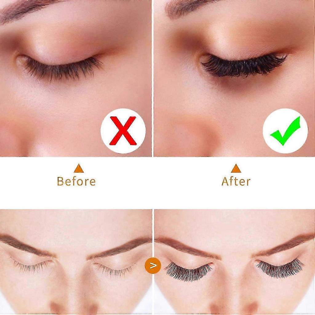Magnetic Eyelashes, Reusable 3D Magnetic False Eyelashes , No Glue 3 Magnets Natural Look Eyelashes Extensions with Tweezers 2 Pairs