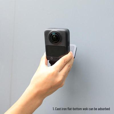 DJI Osmo 360 Camera Magnetic Mount: Desktop Fixed Magnet & Glass Suction Cup Accessories