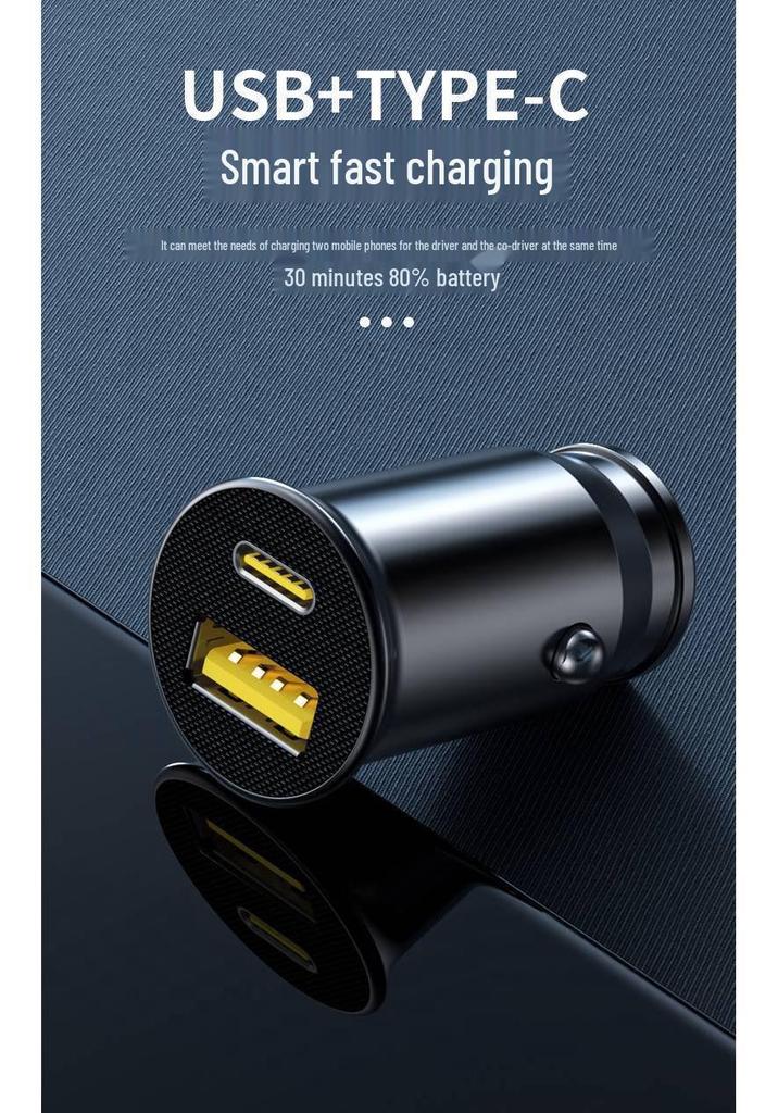 PISEN 20W USB Fast Car Charger for Apple 16/17 Cigarette Lighter Adapter