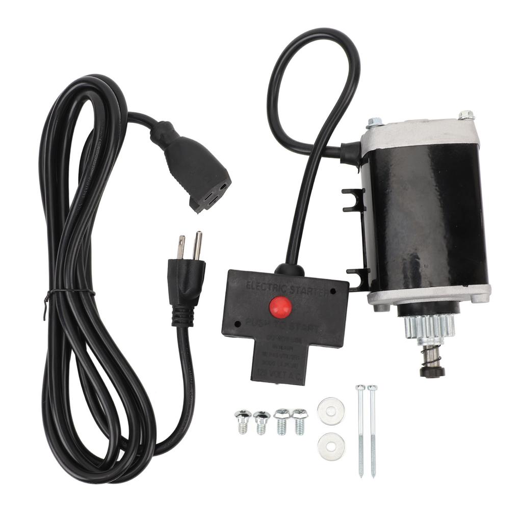 Starter Motor 41022030 16T Enhanced Torsion Excellent Sealing Engine Starter Motor Replacement for Tecumseh 8 10 12 HP