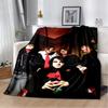 3D My Chemical Romance Band Gerard Way Soft Plush Blanket,Flannel Blanket Throw Blanket for Living Room Bedroom Bed Sofa Cover