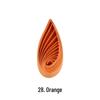 10mm Wide Monochromatic Quilling Strips - 120 Handcrafted Paper Strips, 53cm Long for Quilling Art
