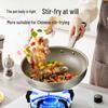 Cuidahuang 30cm Pure Titanium Non-Stick Wok