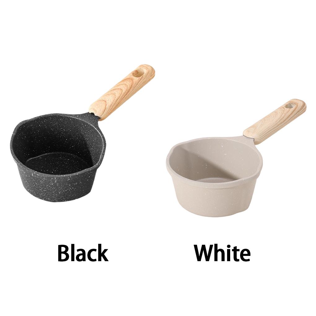Maifanshi Sauce Barbecue Pot Non-Stick Frying Pan Thick Bottom Small Pouring Pot Double-ded Guide Mouth Safe