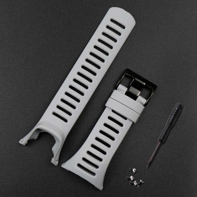 Suunto Ambit Series Peak Outdoor Silicone Rubber Watch Strap for Men