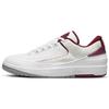 Air 2 Retro Low Cherrywood Men Sneakers White Cherrywood-Red Light-Steel-Grey DV9956-103