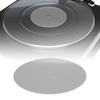 Turntable Mat Acrylic Anti Static Noise Reduction Turntable Slipmat for 12inch Record Player