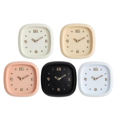 Wall Clock Mute Ornament Modern Simple Art Clock Decorative Clocks Timepiece 25cm for Home Bedroom Cafe Bar Office Kitchen