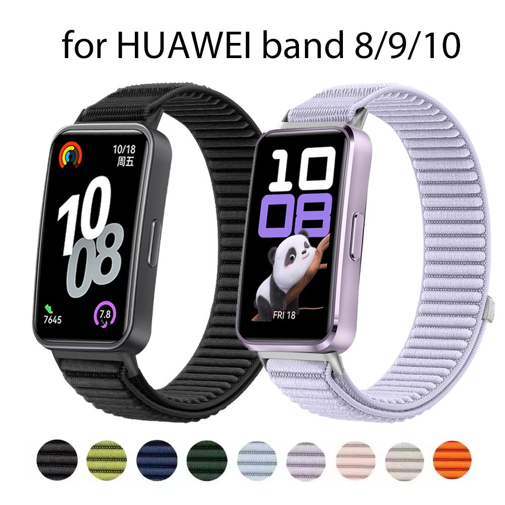 Nylon Strap for HUAWEI Band 10 9 8 Watch accessories replacement wrist belt sport loop bracelets correa HUAWEI Band 10 watchband