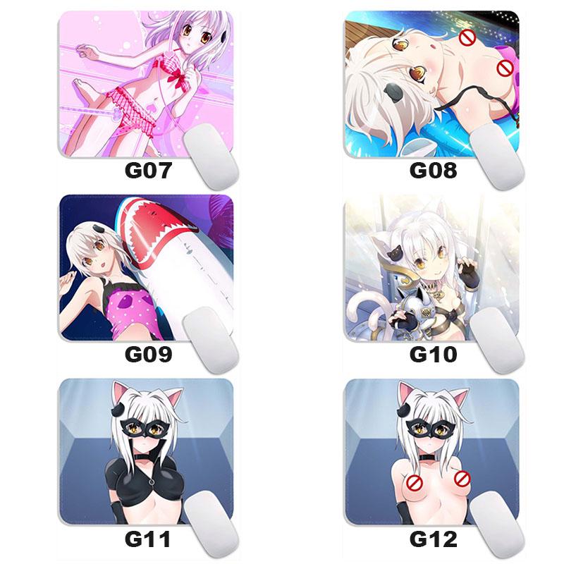 Anime Mouse Pad Small Gaming Mousepad DxD Hero Toujou Koneko Gamer Standard HD MousePads PC Compact Non-Slip Office Mousemat
