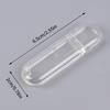 Liten plastinstrumentkapsling USB-sticka Kopplingsdosa Plast Transparent U-diskkapsling Plast U-diskhölje