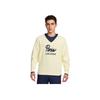 Paris Saint-Germain Tech Pack Serie Fußball Pullover V-Ausschnitt Langarm Strickoberteil Herren Oberteile Schneeweiß FQ7801-744