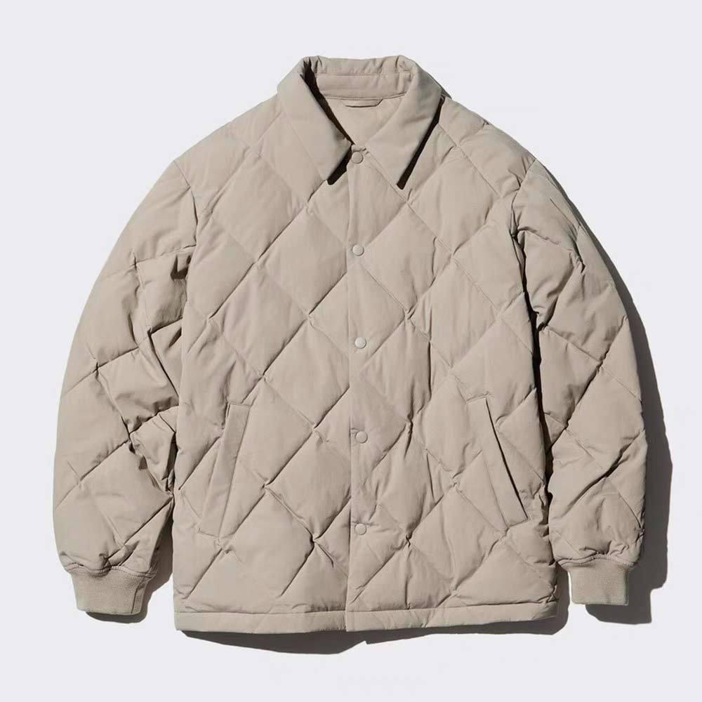Herren Diamond-Steppjacke aus Baumwolle - Neuer Stil Herbst/Winter 2026