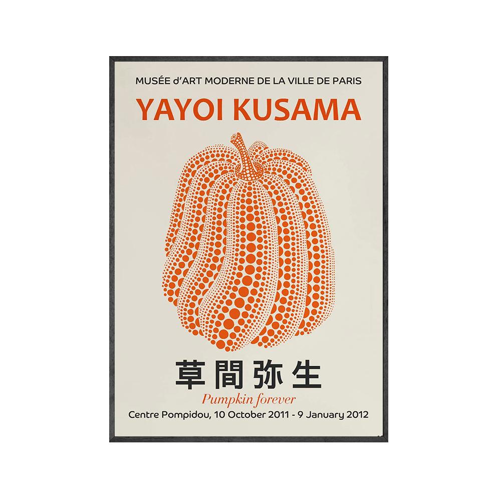 

Яёи Кусама художественные постеры и принты с тыквой оранжево-бежевые настенные художественные фотографии музей холст живопись для гостиной домашний декор 21x30cm No Framed