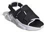 Adidas Originals Ozweego Sandal Fashion Velcro Casual Unisex Black White Sandals 'Black White' GZ8410