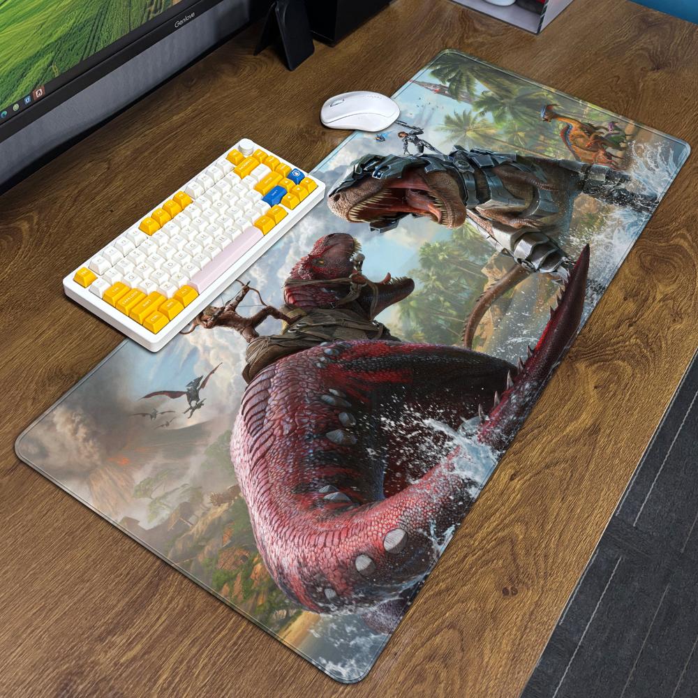 Ark Game Survival Ascended Mouse Pad MouseMat XXL Computer Accessories Large Keyboard Laptop Table Pad The New Product Gamer