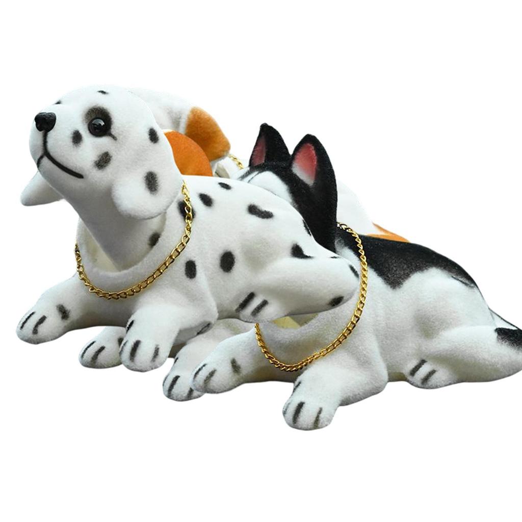 Irresistible Bobble Head Dog Puppy Nodding Dog for Car Dashboard Ornament