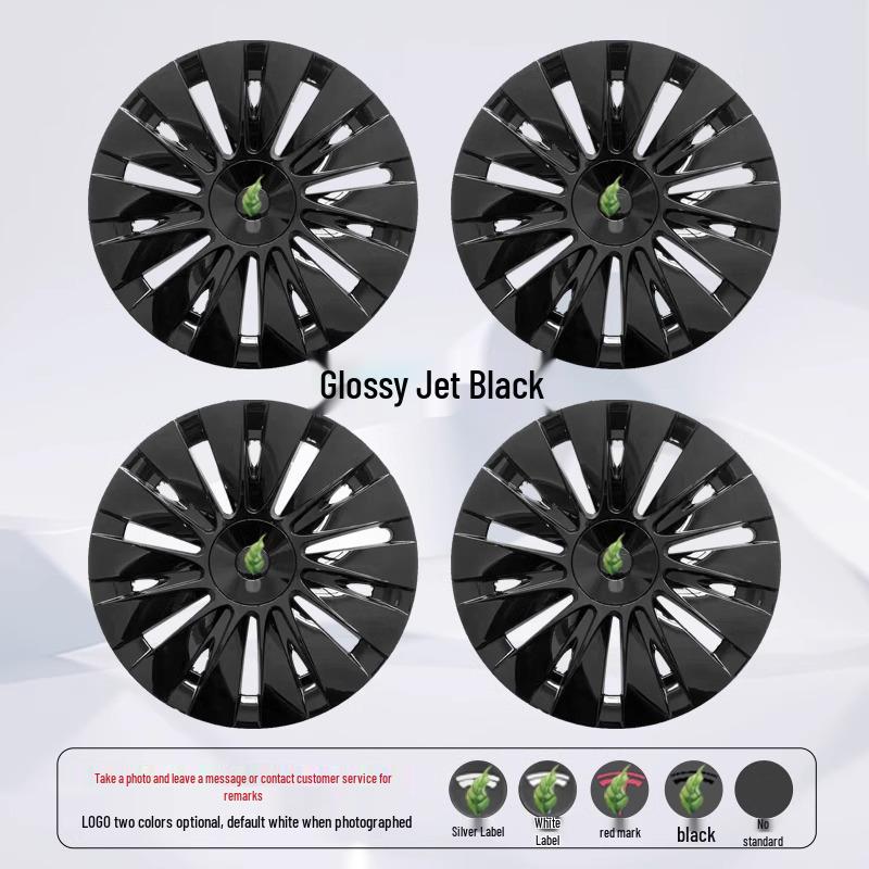 19-Inch Model Y Tesla Hubcaps: Sun God Full-Edge Covers for Modification