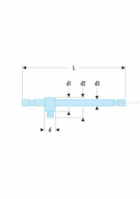 S.120A - 1/2" Sliding Handle