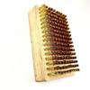 Wood Handle Metal/Nylon/Horsehair Ski Waxing Brush Snowboard Wax Brush Replacement Snowboard Maintenance Cleaning Tool