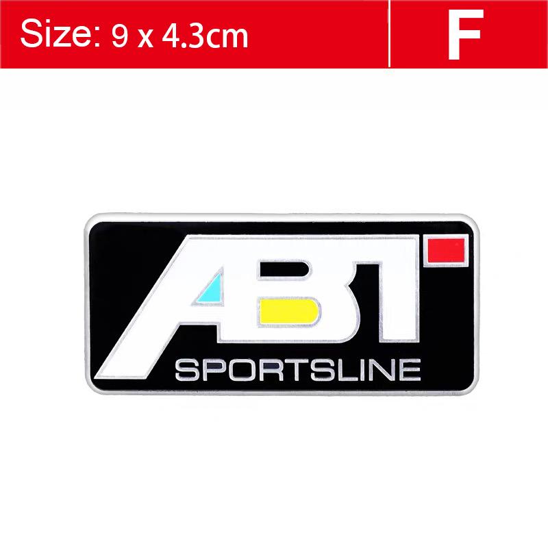 1Pcs 3D Aluminum Stickers Car Body Trunk Decal For VW Golf Tiguan Touran Polo GTI Jetta Passat CC T5 Scirocco Arteon Transporter Mc9