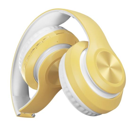 P68 Bluetooth-compatible 5.0 Foldable Rechargeable Wireless Headset HiFi Sound Headphones