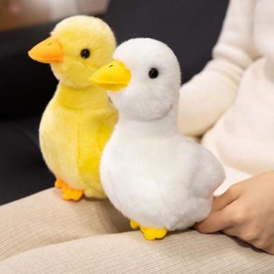 Weiches Kissen Kleine Ente Plüschtier Heimdekoration Sitzende Tiere Plüsch Jungen Mädchen