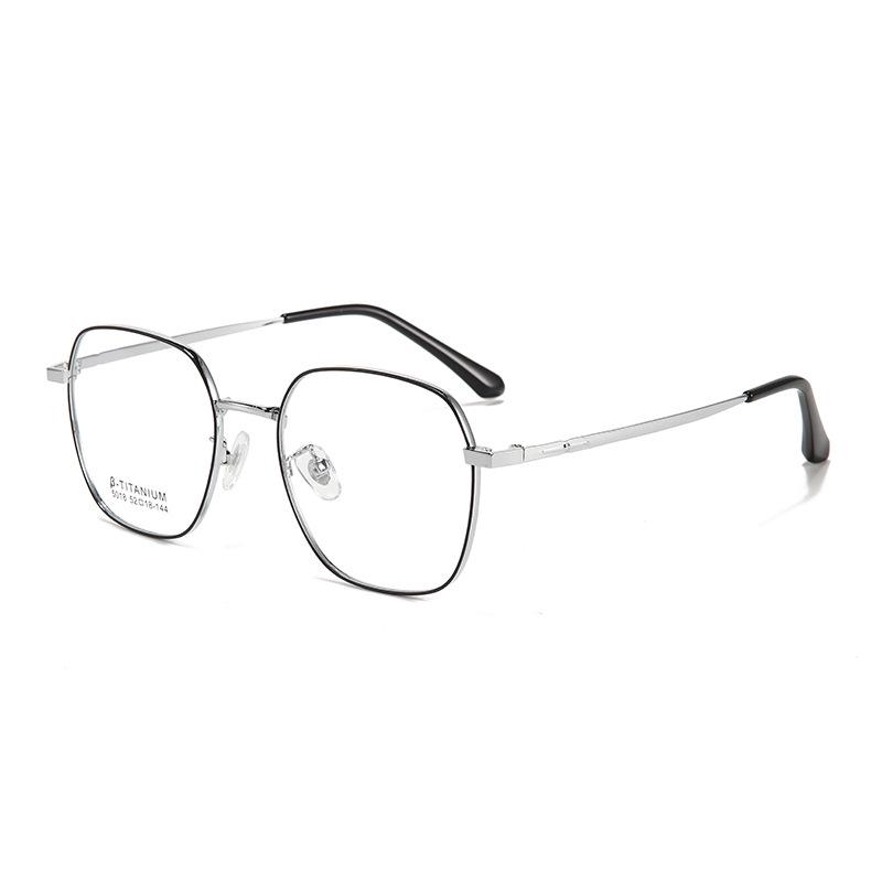 Vintage Ultralight Polygon Eyeglass Frame - High Quality Unisex Fashion Eyewear