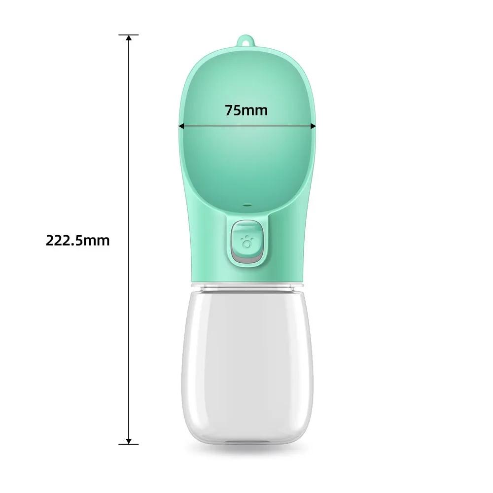 Portable Dog Water Bottle Tumbler Outdoor Travel Walking Leak-proof Dog Water Fountain Cat Water Fountain Dog Accessories