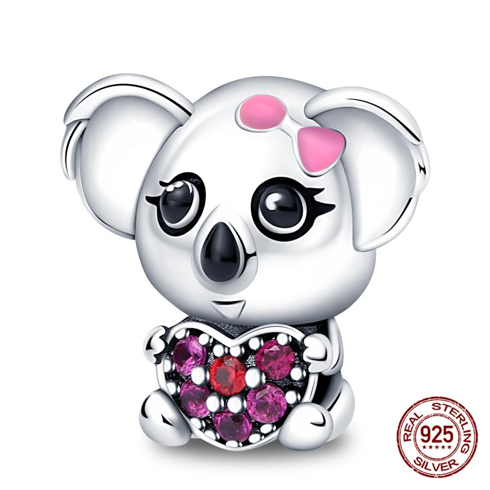 Originale Eulenperlen, 100 % Kupfer, Glückskatzen-Elefanten-Anhänger, passend für Originalarmbänder, DIY-Schmuckherstellung, Geschenk für Frauen