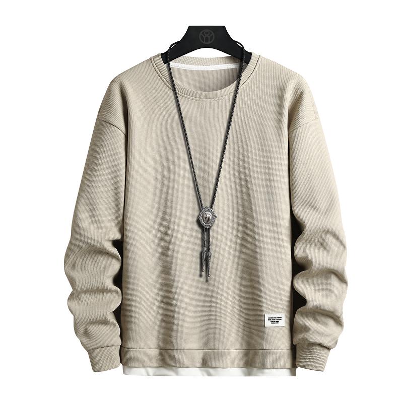 2024 Spring Waffler Hoodie Men Hip Hop Sweatshirt Streetwear Casual Fashion Men Clothing Korean Harajuku Loose Pullover Hoodies