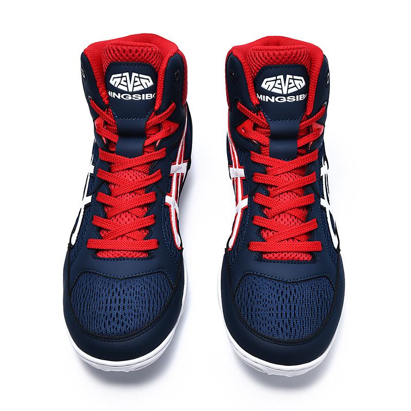 2026 Professional Boxing Shoe Competition Training Men's Wrestling Shoes Fighting Fighting Sanda Weightlifting Squat Shoes