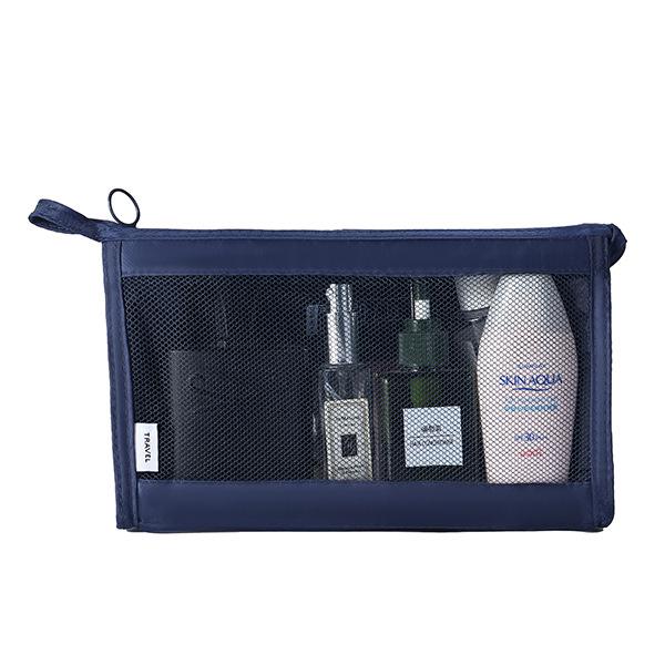

Portable Transparent Waterproof Toiletry Bag for Travel and Business Trips