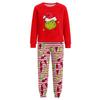 Christmas Prints Family Matching Long Sleeve Tops+Pants Set Family Matching Sets