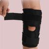 1pc Knee Brace Hinged Compression Sleeve Joint Support Open Patella Stabilizer L