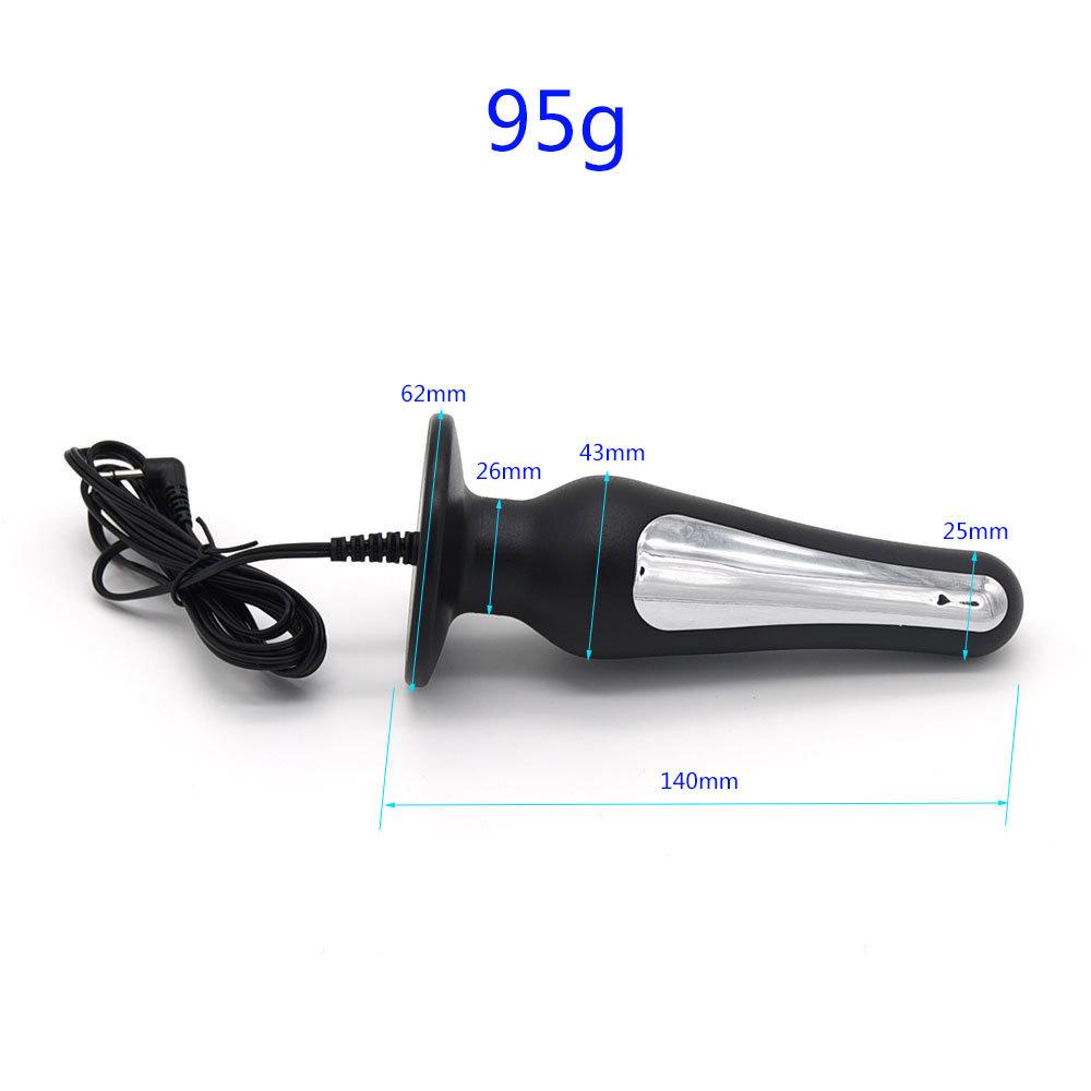 Strongest  Power Box,Electro Shock Pulse Anal Butt Plug Masturbator Electric Stimulate Penis Plug Cock Ring,Sex Tool For Men