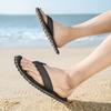 Fashion Outdoor Shoes Slippers for Men Flip Flops Eva Rubber Flat Shiatsu Sandals Man Elegant Designer Luxury Original Low Price Adult