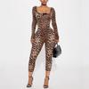 European and American sexy and fashionable tight fitting jumpsuit
