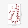 Tattoo Sticker Red Flower Totem Back Of Hand Tattoo Sticker Tattoo