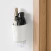 Wall-mounted Umbrella Draining Storage Rack Punch Free Space Saving Umbrella Storage Box Durable Multifunctional Wall Organizer