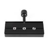 Black QR 120 Clamp Adapter For Quick Release Plate 1 4  3 8  for Arca SWISS RSS Tripod